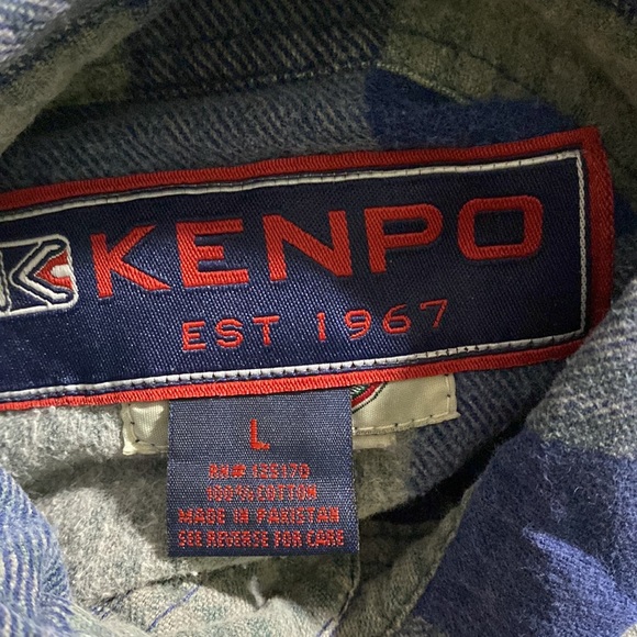 Men's Plaid Flannel Button-down Shirt - Picture 10 of 10